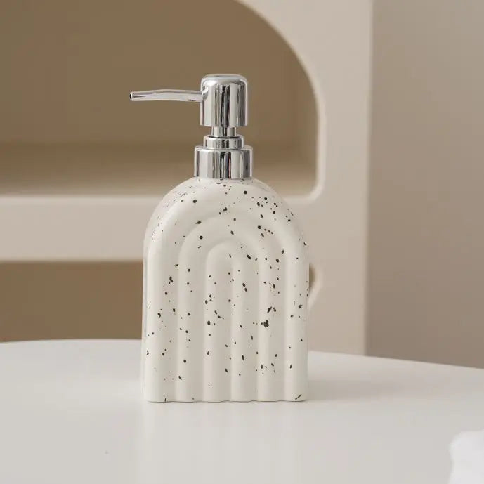 distributeur de savon en céramique pour shampoing et eau portable - vue 11 sur 21