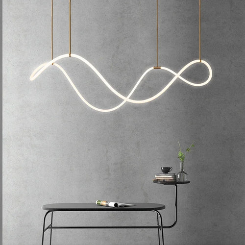 lustre design nordique à led intensité variable pour intérieur