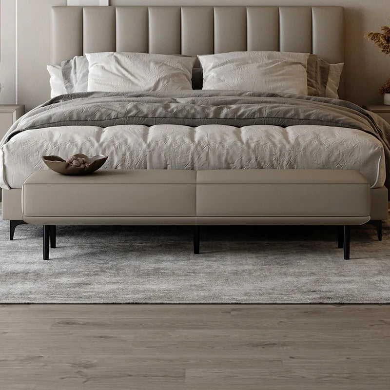 tabouret de luxe nordique rembourré tendance et confortable - vue 6 sur 24