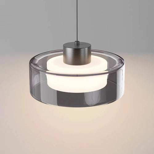 Suspension moderne créatif en verre led pour décoration maison
