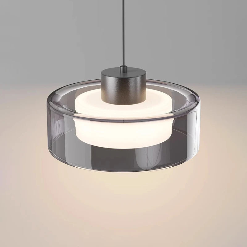Suspension moderne créatif en verre led pour décoration maison - vue 3 sur 8