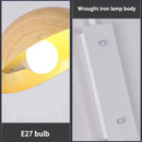 Retro-nordische Wandleuchte mit langem Arm und modernem LED-Design
