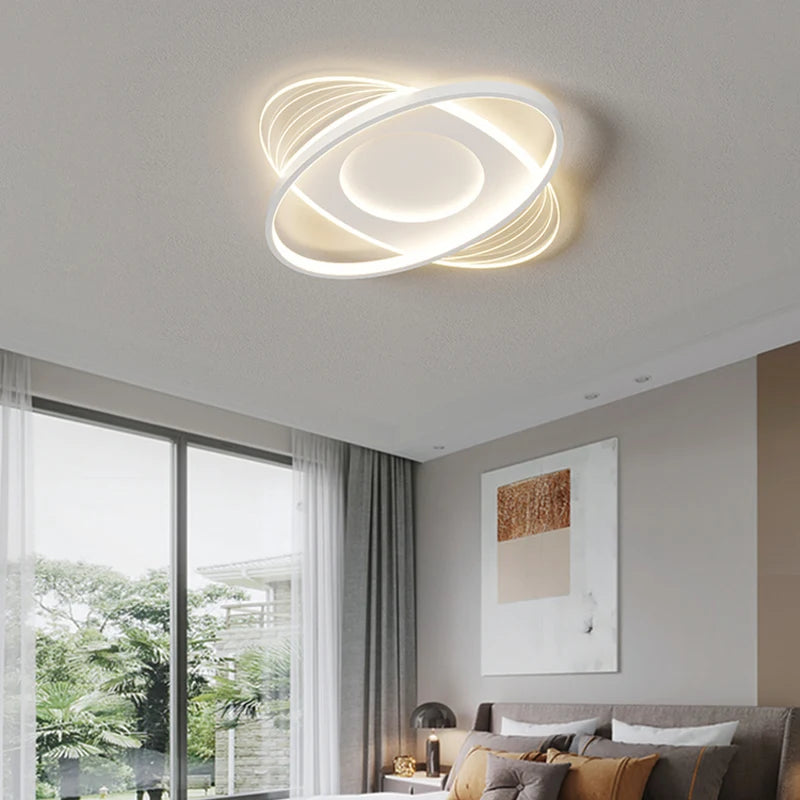 qiyimei lampe led plafonnier pour décoration intérieure techo - vue 7 sur 14