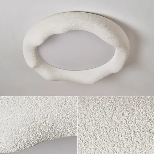 Deckenleuchte Wolke im wabi-sabi-Stil minimalistisch für sanftes Licht - vue 7 sur 12