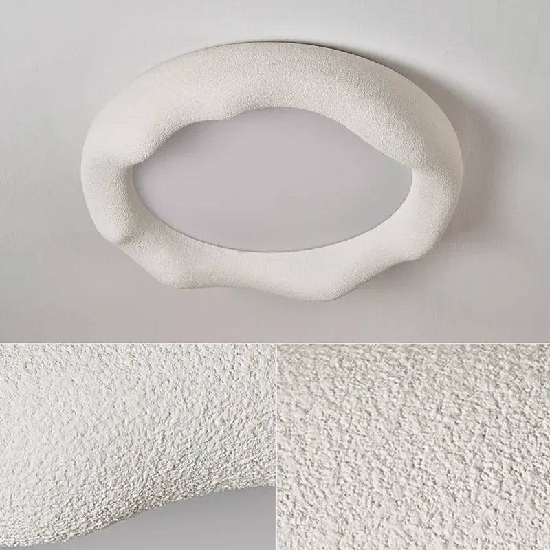 Deckenleuchte Wolke im wabi-sabi-Stil minimalistisch für sanftes Licht - vue 6 sur 12