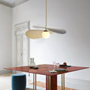 Pendelleuchte aus Metall und Glas im modernen Stil für Geschäfte