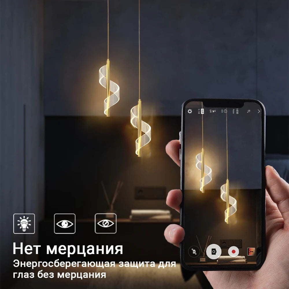 Luminaire suspendu LED moderne - vue 11 sur 16