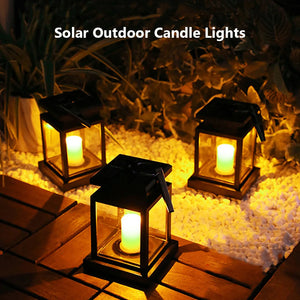Leuchtende Solar-Pendelleuchten für Garten und Hof