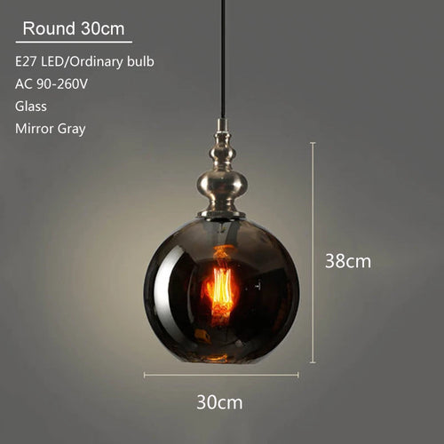 Moderne Pendelleuchte aus Glas für elegante Inneneinrichtung - vue 26 sur 27