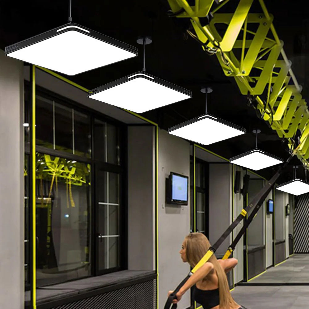 LED-Kronleuchter Pendelleuchte mit hoher Helligkeit für Wohnraumdekoration - vue 5 sur 6