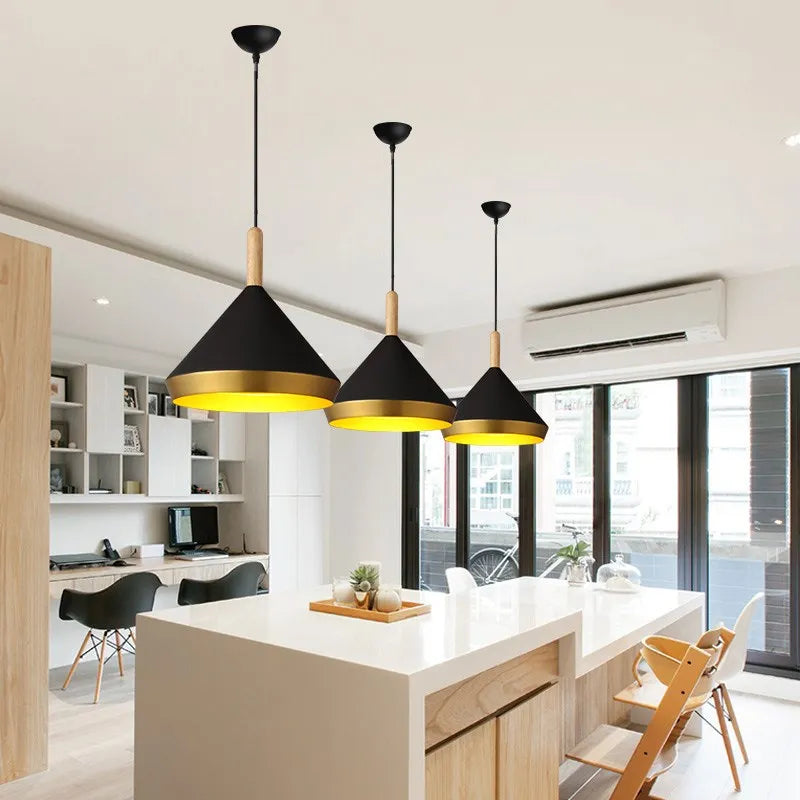lampes suspendues modernes pour barre de décoration - vue 5 sur 14
