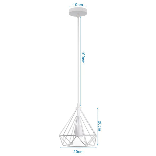 suspension rétro industrielle style loft vintage pour intérieur
