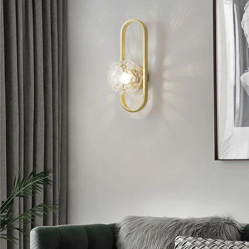 applique murale led de luxe minimalistes modernes d'intérieur