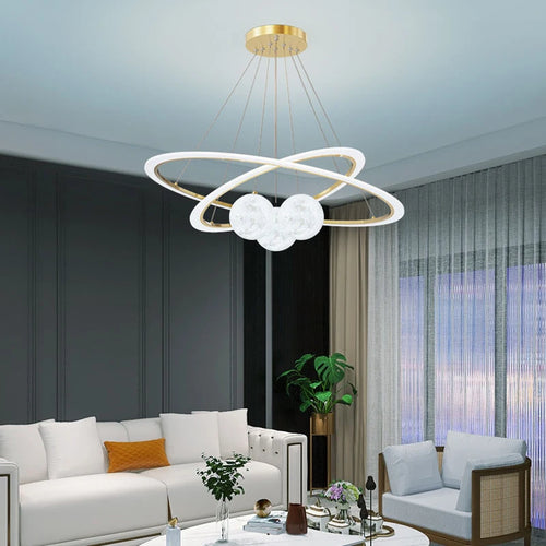 lustre en verre design nordique éclairage intérieur créatif décoratif
