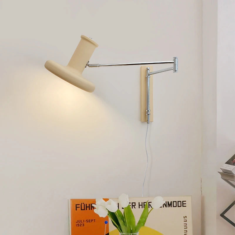 applique murale led créative à bras long pour intérieur - vue 5 sur 7
