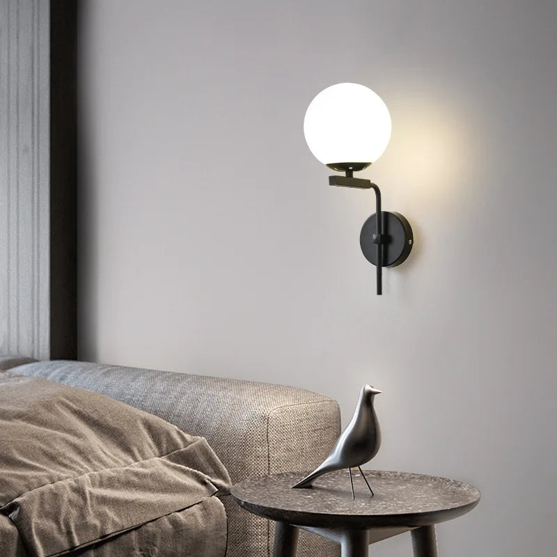 Applique led vintage escalier loft noir
