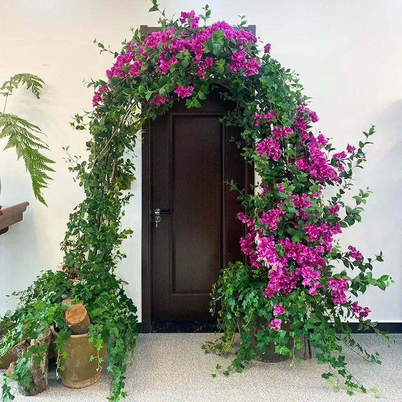 fleurs artificielles vignes prunes pour décoration fête et festival - vue 3 sur 8