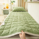 surmatelas doux hiver en velours agneau pour étudiants