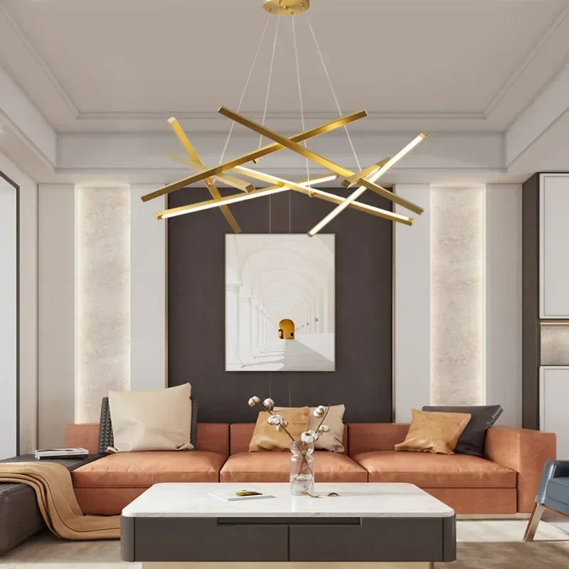 suspension LED design moderne pour décoration intérieure - vue 5 sur 8