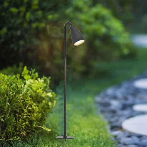 Moderne wasserdichte Außenleuchte für Garten und Rasen - vue 5 sur 9
