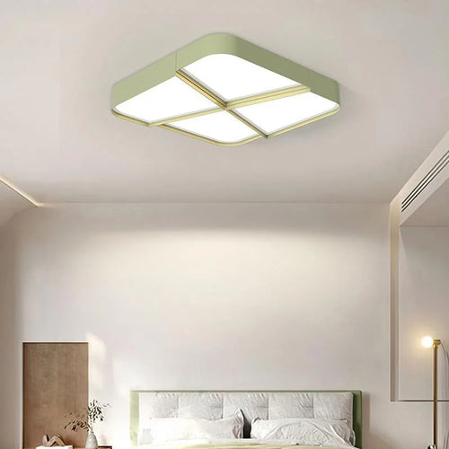 Modern Creative Splicing LED Chandeliers, Used For Bedroom Learning, Living, Dining, Indoor Lighting, Dimmable Home Decoration - vue 7 sur 12