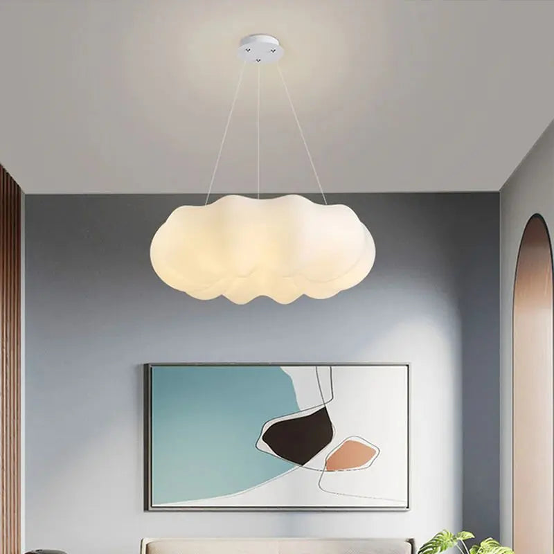Plafonnier LED moderne nuage décoratif intérieur chambre - vue 4 sur 16