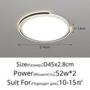 Moderne LED-Deckenleuchte für dekorative Innenbeleuchtung