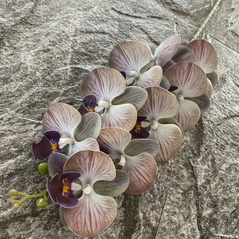 phalaenopsis artificiel orchidée rose décoration pour mariage et jardin - vue 20 sur 23