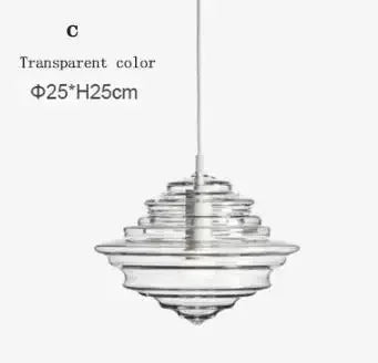 lustre nordique en verre pour un éclairage décoratif élégant - vue 14 sur 15