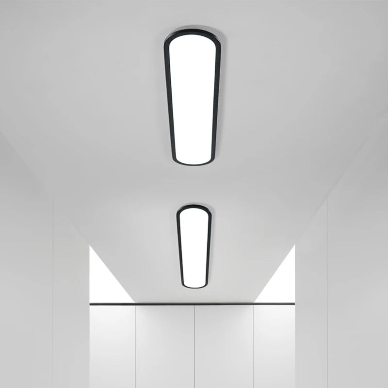 lustre moderne nordique simple led rectangulaire pour bar - vue 7 sur 22