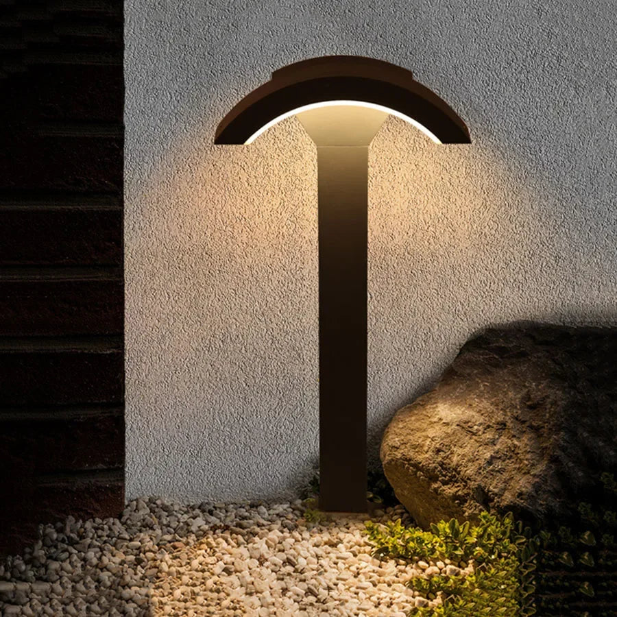 Dekorative LED-Außenleuchte wasserdicht mit Bewegungsmelder - vue 6 sur 6
