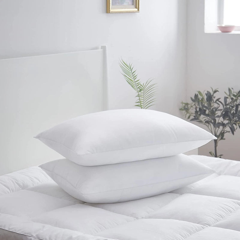 Peter Khanun 5 Star Hotel Bed Pillows for Sleeping Microfiber Pillow Neck Spine Protection Slow Rebound 100% Cotton Cover,1 Pcs