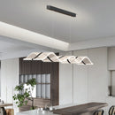 suspension acrylique forme de vague moderne nordique