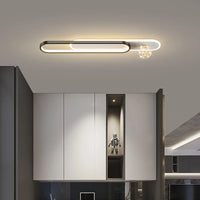 Moderner luxuriöser Kronleuchter mit Sternendesign und langer Einbauleiste