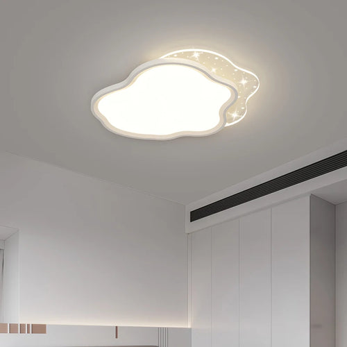 lustre nuage lumineux suspension décoration intérieure luminair