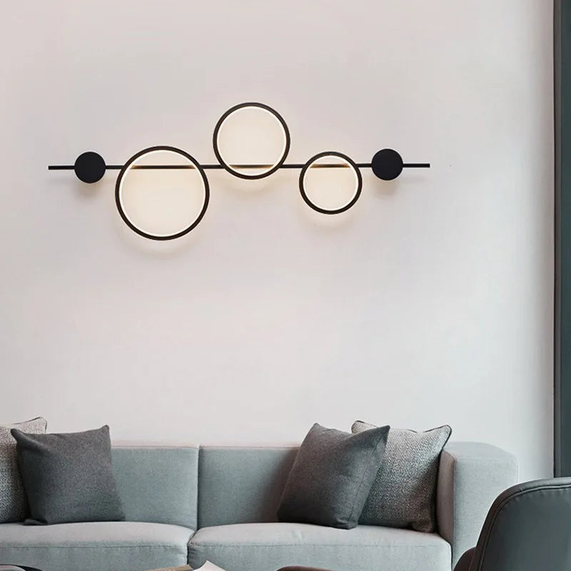 applique murale led moderne et créative décoration d'intérieur - vue 3 sur 8