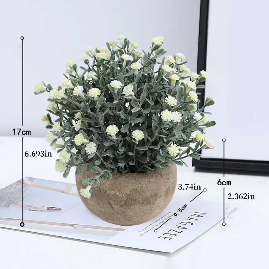 fleurs artificielles bonsaï décoration mariage et fêtes - vue 6 sur 9