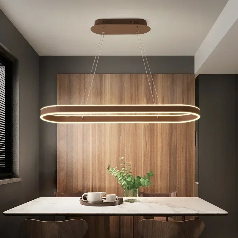 suspension à led moderne pour décoration intérieure élégante - vue 5 sur 19
