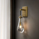 Minimalistische luxuriöse Wandleuchte aus Glas und Kupfer LED 2023