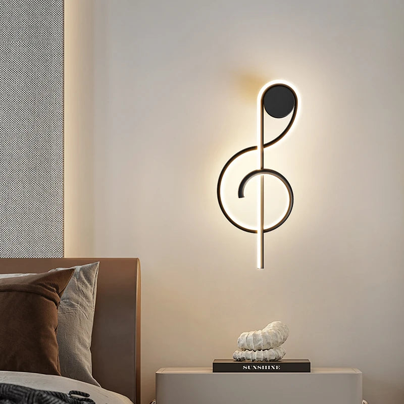 applique murale led décorative idéale pour fond de télévision - vue 3 sur 12
