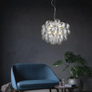 lustre moderne moonriver en verre suspendu pour décoration