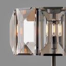 Vintage LED-Stehleuchte aus Kristall mit dimmbarer Helligkeit