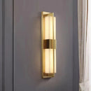 applique murale led en marbre cuboïde pour divers espaces