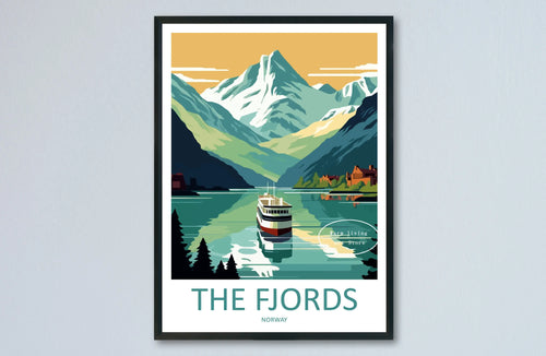 affiche de voyage sur toile paysages urbains du monde