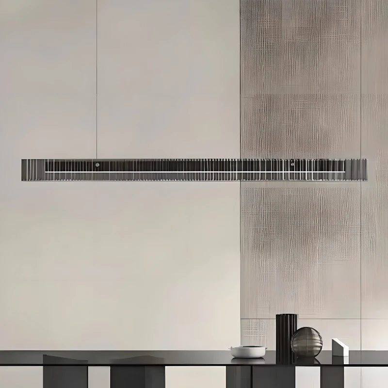 lustre en verre à led design moderne pour décoration intérieure - vue 5 sur 8