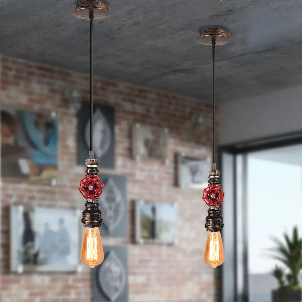 suspension rétro industrielle pour un éclairage vintage élégant - vue 6 sur 25