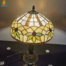 lampe à poser design style tiffany pour lecture et protection des yeux