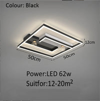 plafonnier led créatif style européen avec alexa décoration intérieure