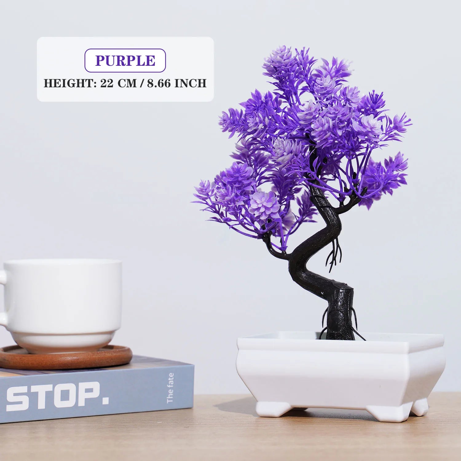 plantes artificielles bonsaï petit arbre décoration intérieure et extérieure - vue 13 sur 32