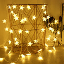 Lichterkette Stern für Außenbereich und Feste